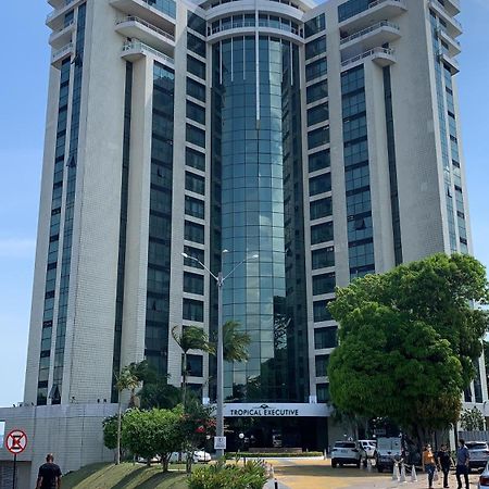 Apartamento No Tropical Executive Hotel Com Varanda, 1 Cama De Casal E 2 Camas De Solteiro Manaos Exterior foto