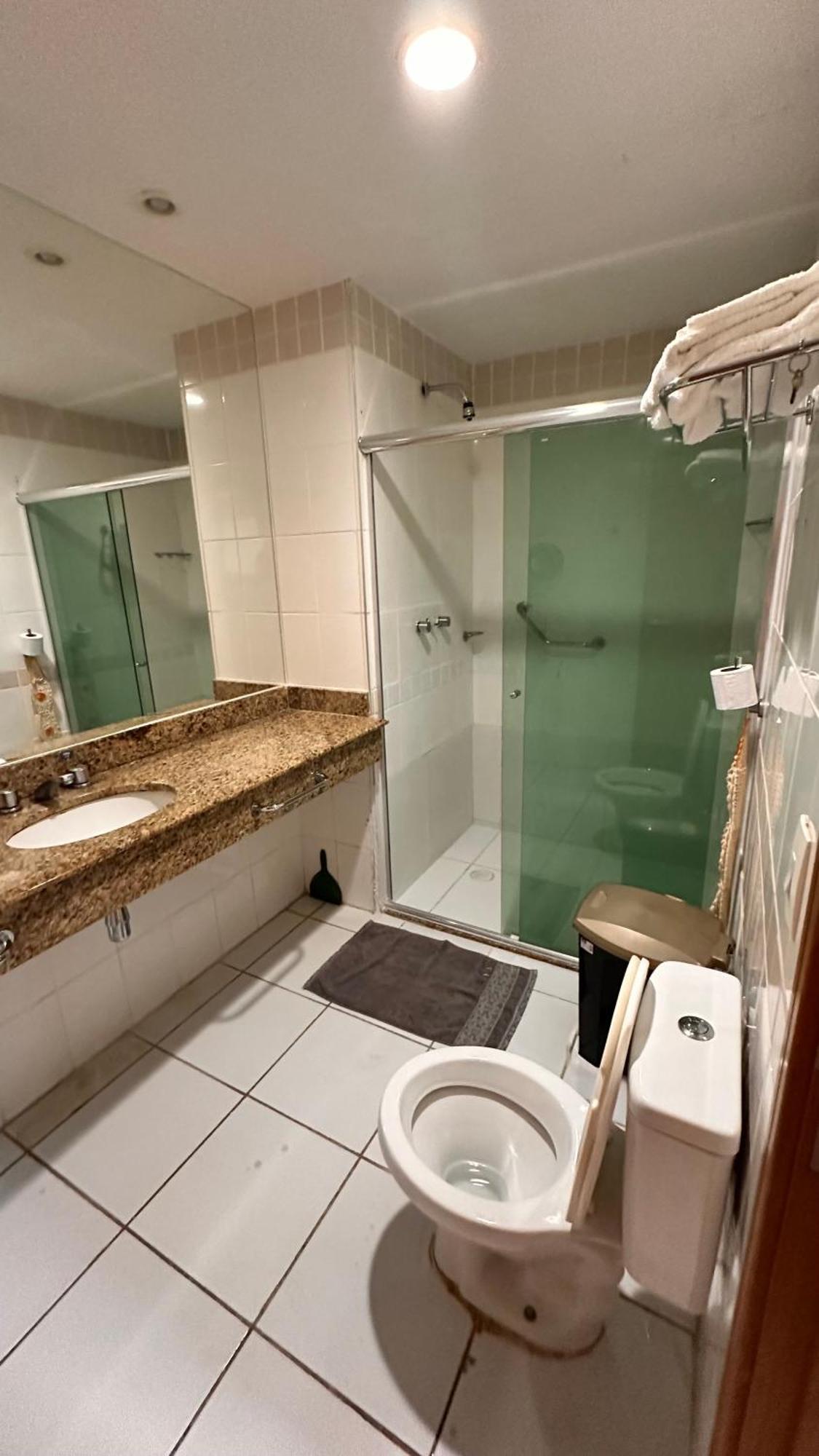 Apartamento No Tropical Executive Hotel Com Varanda, 1 Cama De Casal E 2 Camas De Solteiro Manaos Exterior foto